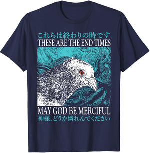 End Times Pigeon End Times Pigeon T-Shirt - T-Shirt | Navy