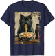 Cat Ramen Japanese Funny Graphic Kawaii Cat Anime Gifts T-Shirt - T-Shirt | Navy