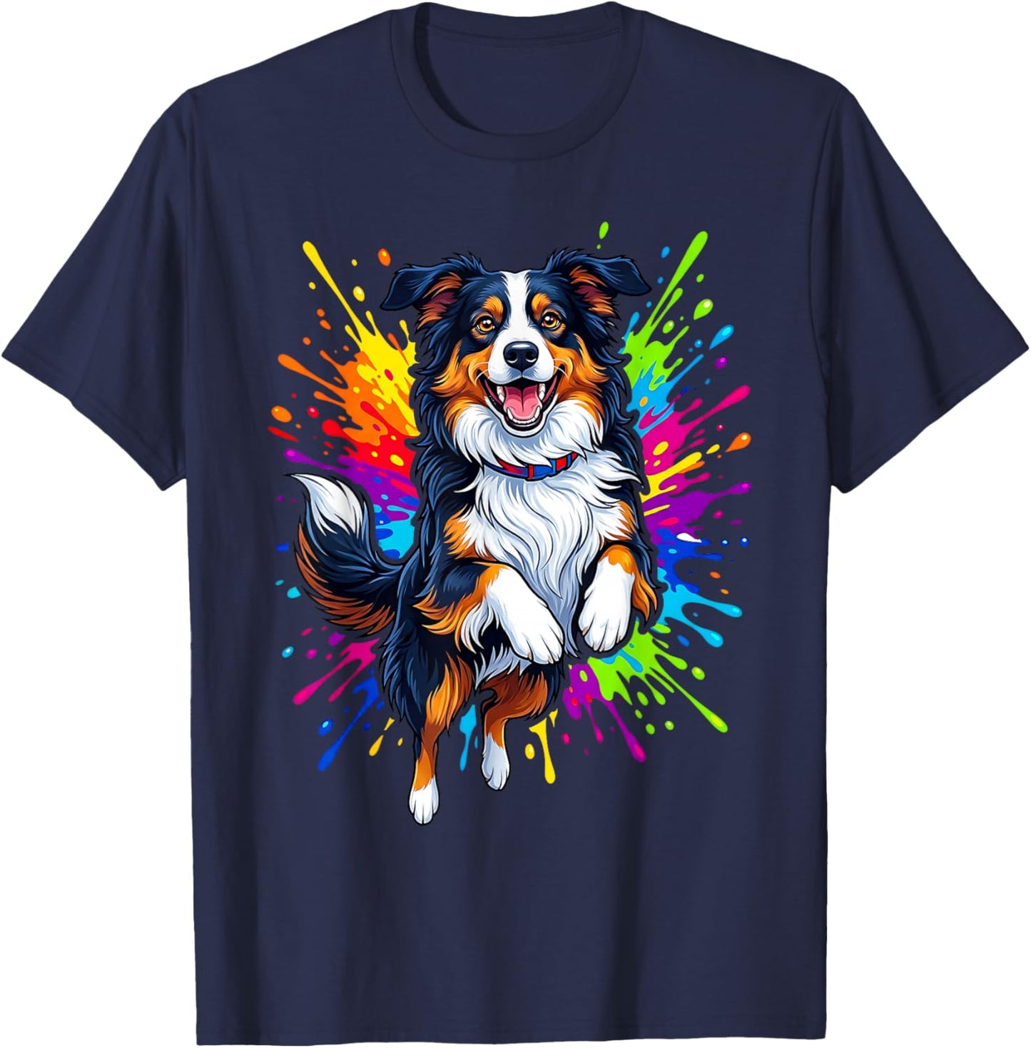 Miniature American Shepherd Lover Mini American Shepherd T-Shirt - T-Shirt | Navy