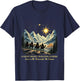 O Holy Night Our King Is Here Jesus is the Reason Christian T-Shirt - T-Shirt | Navy