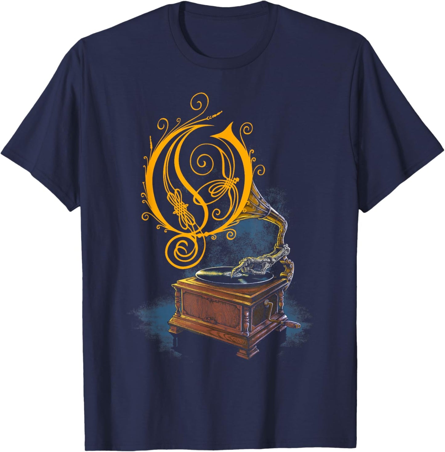 Opeth - Grammophon T-Shirt - T-Shirt | Navy