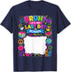 Student Signature Bruh It's My Last Day of School Sign My T-Shirt - T-Shirt | Navy