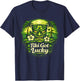 Tiki Got Lucky Shamrock Tiki Hawaii, Ambiance des îles Tropicales T-Shirt - T-Shirt | Navy