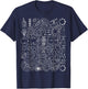 Laboratoire Scientifique Biologie Chimie Physique Mathématiques Astronomie T-Shirt - T-Shirt | Navy