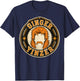 Funny Ginger Yinzer Mullet Mustache Football Retro T-Shirt - T-Shirt | Navy