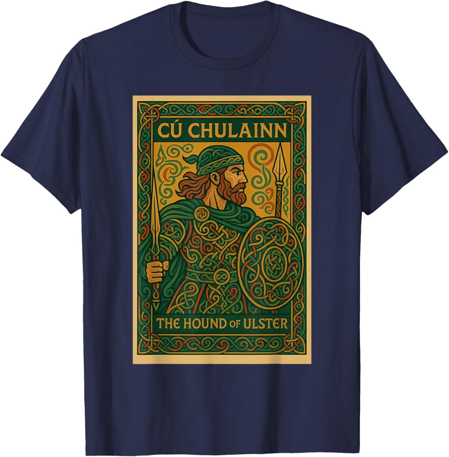 Cu Chulainn. T-Shirt - T-Shirt | Navy