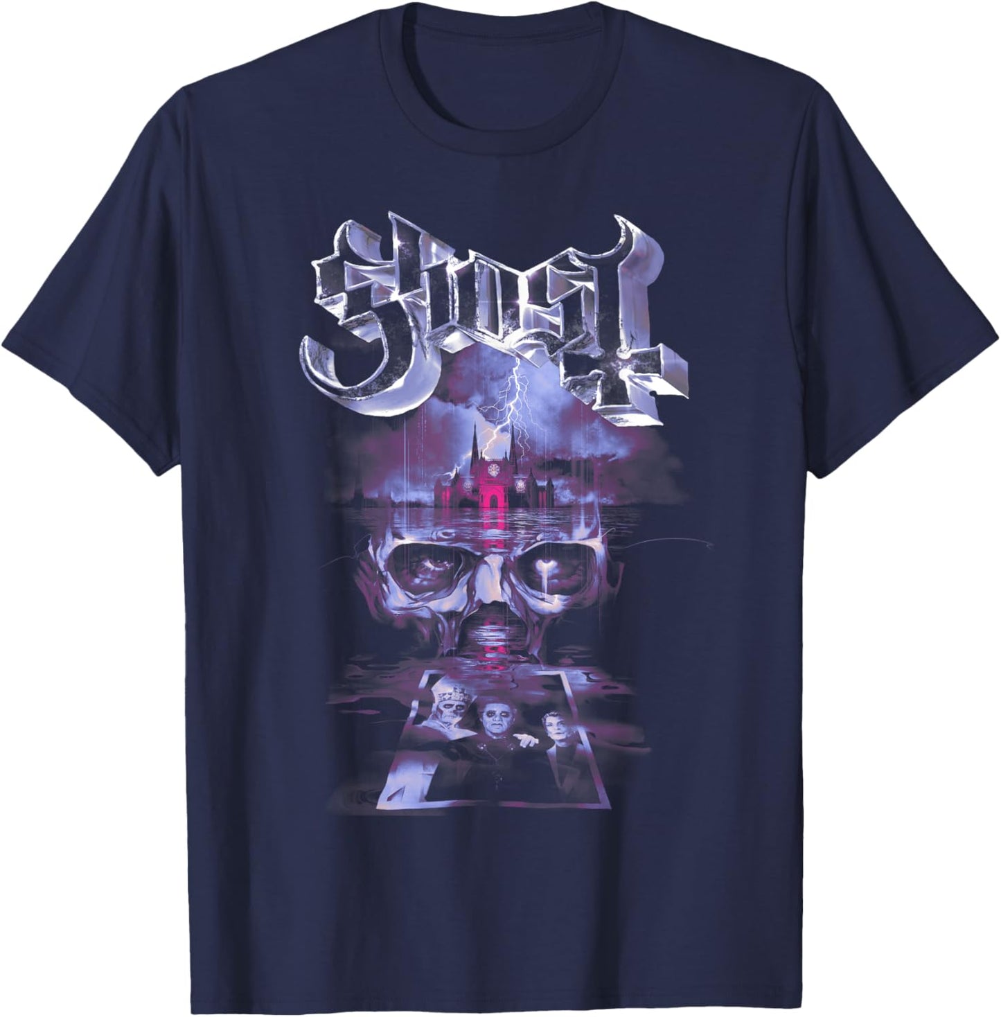 Ghost – Emeritus Legacy Asphalt T-Shirt - T-Shirt | Navy