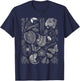 Animaux de la Jungle Animaux tropicaux Graphiques T-Shirt - T-Shirt | Navy
