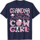 Grandma Of The Birthday CowGirl Pink Rodeo Disco T-Shirt - T-Shirt | Navy