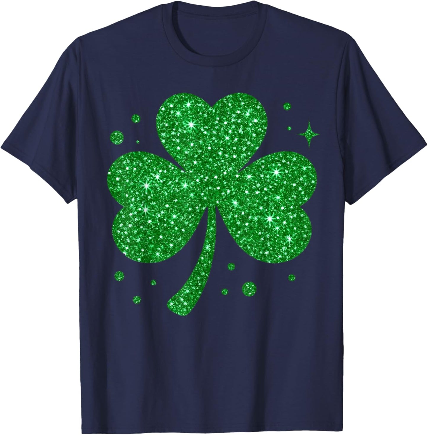 St Patrick's Day Shamrock Shamrock Ireland Lucky Party T-Shirt - T-Shirt | Navy