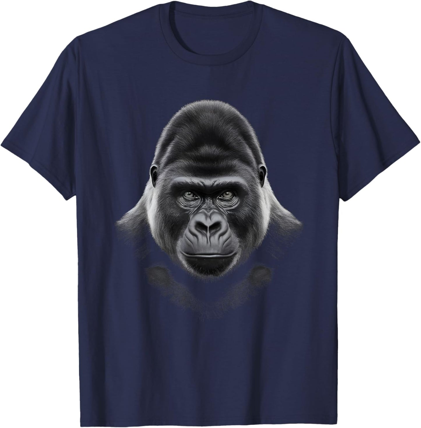 Gorilla Head T-Shirt - T-Shirt | Navy