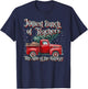 Jolliest Bunch Of Teachers This Side Of The Hallway X-mas T-Shirt - T-Shirt | Navy