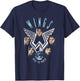 Official Paul McCartney Wings Over The World T-Shirt - T-Shirt | Navy