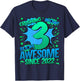 Comics Style 2025 Birthday Gifts HH 3 Year Old Boy Black T-Shirt - T-Shirt | Navy