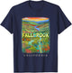 Fallbrook California CA Nature's Retreat SD484 T-Shirt - T-Shirt | Navy