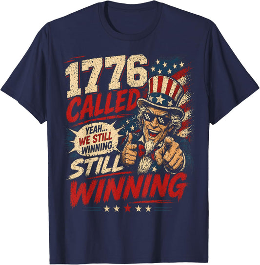 250 Years American 250th Anniversary USA Patriotic 4th July T-Shirt - T-Shirt | Navy
