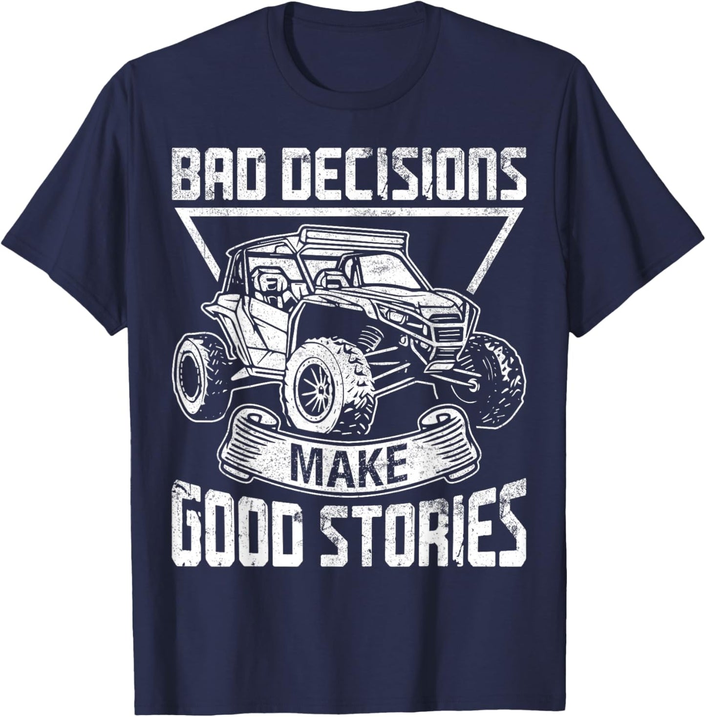 Funny SxS Design Women SxS UTV Side By Side Vehicle T-Shirt - T-Shirt | Navy