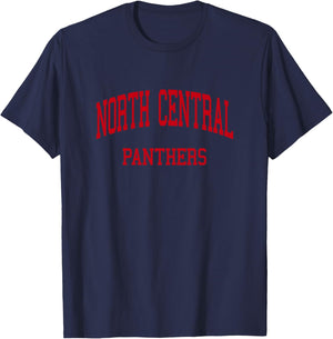 North Central High School HS Indianapolis IN Retro T-Shirt - T-Shirt | Navy