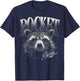 Guardians of The Galaxy - Rocket Raccoon Portrait T-Shirt - T-Shirt | Navy