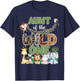 Aunt of The Wild One 1St Birthday Family Safari Jungle Party T-Shirt - T-Shirt | Navy