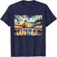 Kotel Painting jerusalem City Western Wall Wailing Wall T-Shirt - T-Shirt | Navy