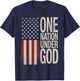 One Nation Under God 250 Years 250th Anniversary USA T-Shirt - T-Shirt | Navy