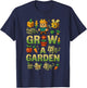 Grow a Garden Game Merch T-Shirt - T-Shirt | Navy