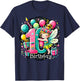 Kids Fairy Theme tenth Bday Party 10th Fairy Birthday T-Shirt - T-Shirt | Navy