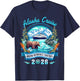 Alaskaa Cruise 2026 Matching Family Friend Group Vacation T-Shirt - T-Shirt | Navy