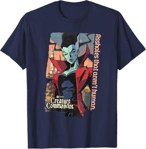 Creature Commandos The Bride T-Shirt - T-Shirt | Navy