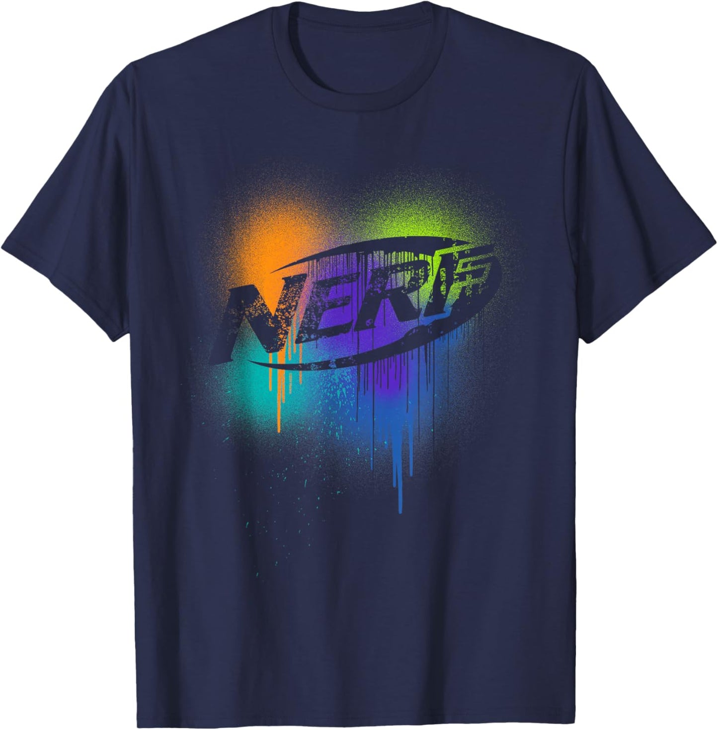 Nerf Spray Drips T-Shirt - T-Shirt | Navy