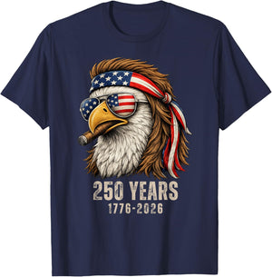 250 Anniversary USA 250th Anniversary American 250 Years T-Shirt - T-Shirt | Navy