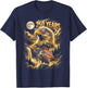 250 Years Bald Eagle Howling Moon American Flag T-Shirt - T-Shirt | Navy