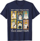Retro Halloween Mental Health Don't Ghost Your Feelings T-Shirt - T-Shirt | Navy
