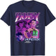 KPop Demon Hunters Zoey Bootleg Officially Licensed T-Shirt - T-Shirt | Navy