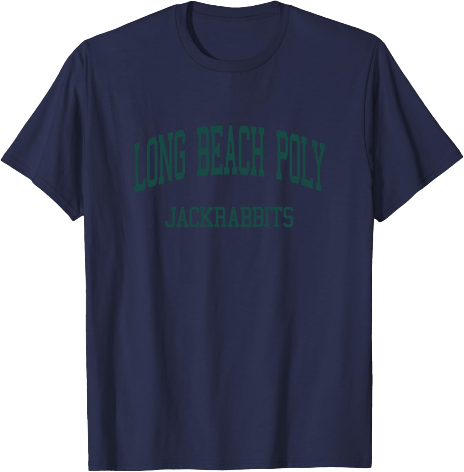 Long Beach Polytechnic High School HS Long Beach CA Retro T-Shirt - T-Shirt | Navy