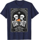 The Pizza Vintage Pizza Slice Tarot Card T-Shirt - T-Shirt | Navy