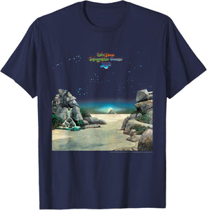 Yes Tales from Topographic Oceans T-Shirt - T-Shirt | Navy