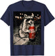 Cool Raccoon Drinking Funny Animal Lover T-Shirt - T-Shirt | Navy
