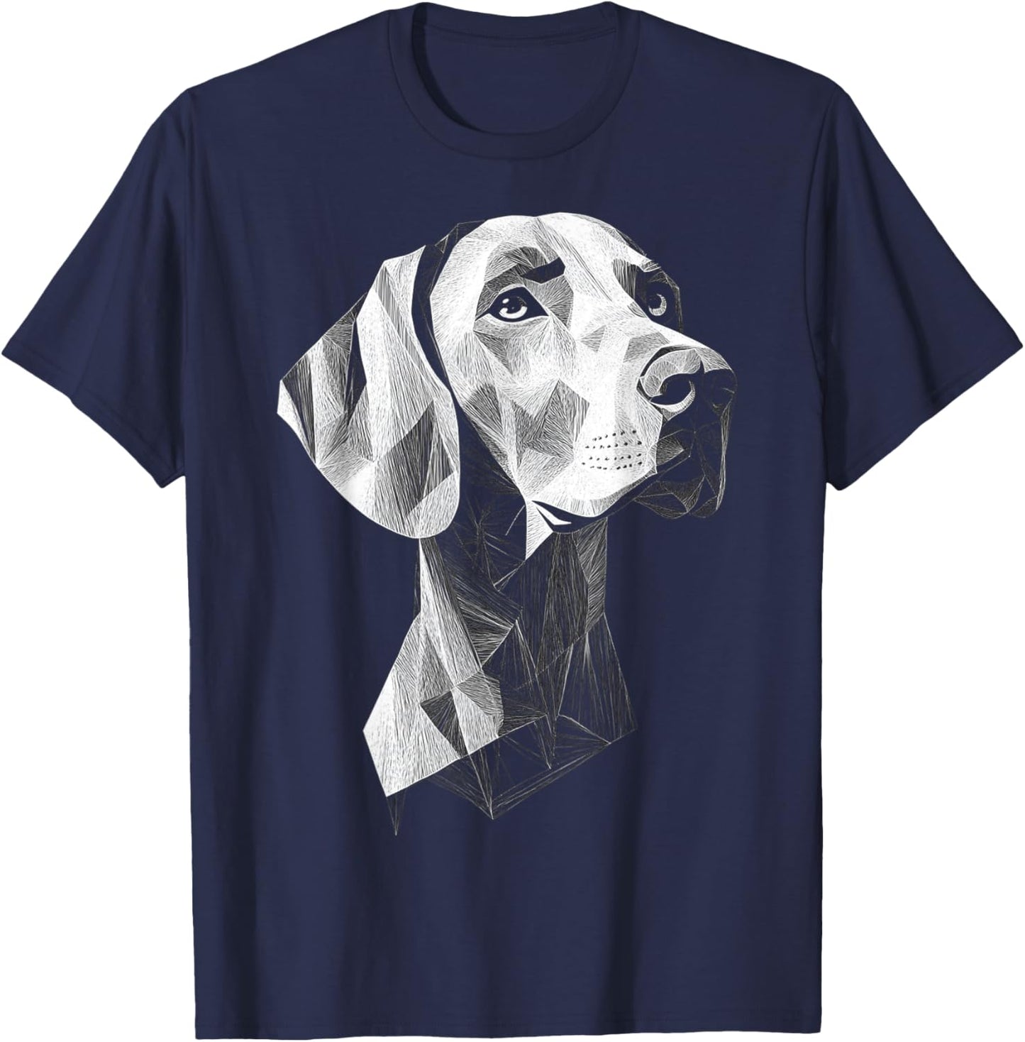 Weimaraner Dog Motif Pet Art Weimaraner Women Kids T-Shirt - T-Shirt | Navy