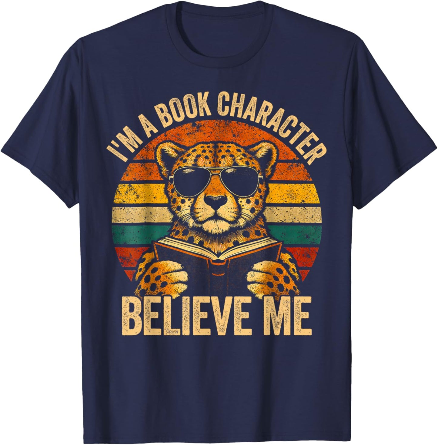 I'm a Book Character Costumes for Kids Storybook Character T-Shirt - T-Shirt | Navy