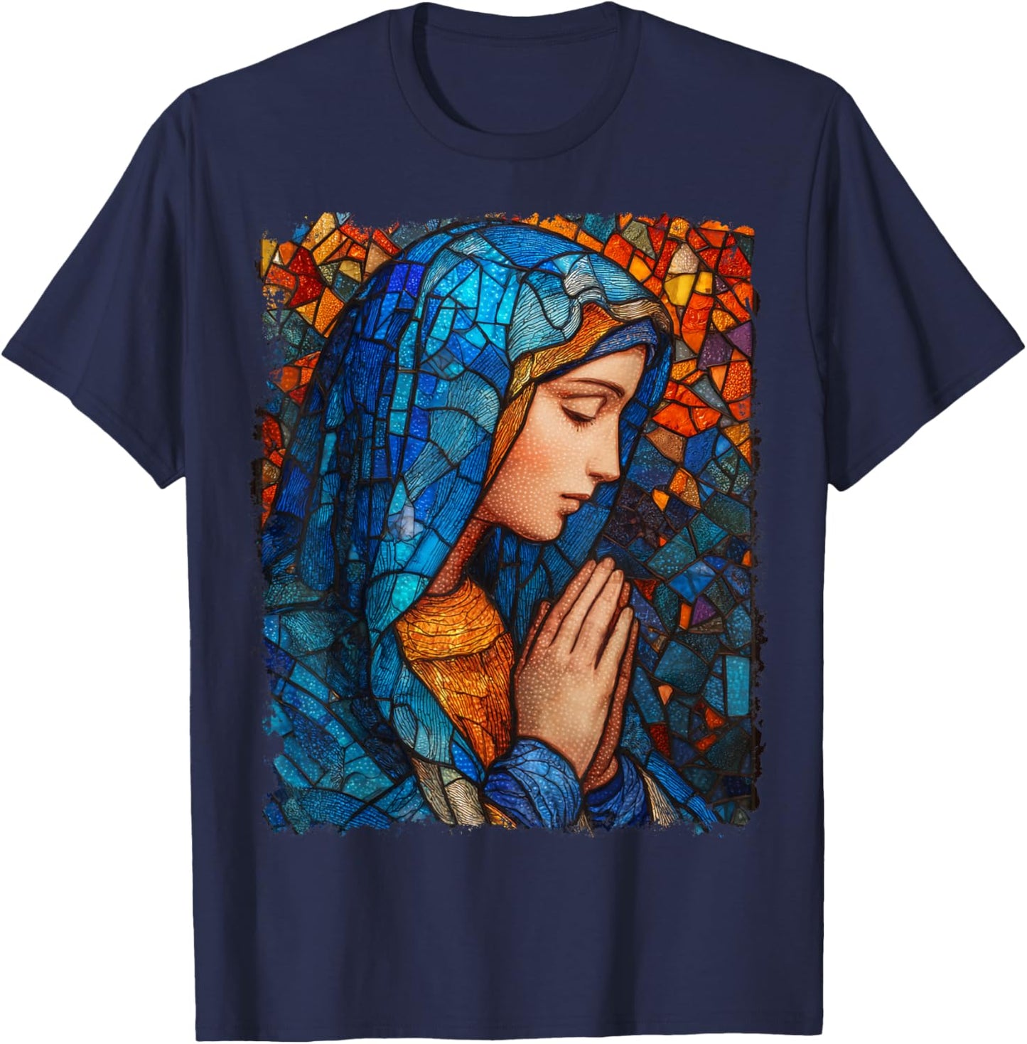 The Virgin Mary T-Shirt - T-Shirt | Navy