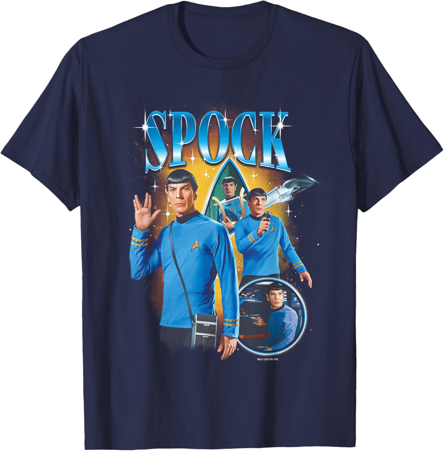 Star Trek: The Original Series Spock Heartthrob T-Shirt - T-Shirt | Navy