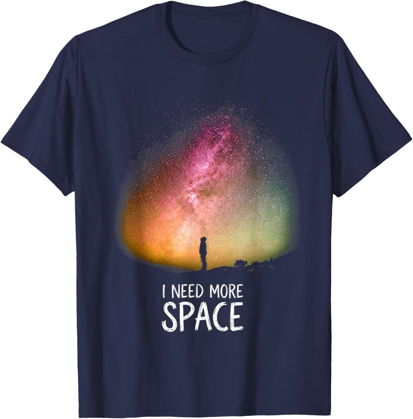 Space Nerd Geeks Planets Universe Astronomer Solar System T-Shirt - T-Shirt | Navy