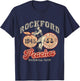 Rockford Vintage 1945 Peaches T-Shirt - T-Shirt | Navy