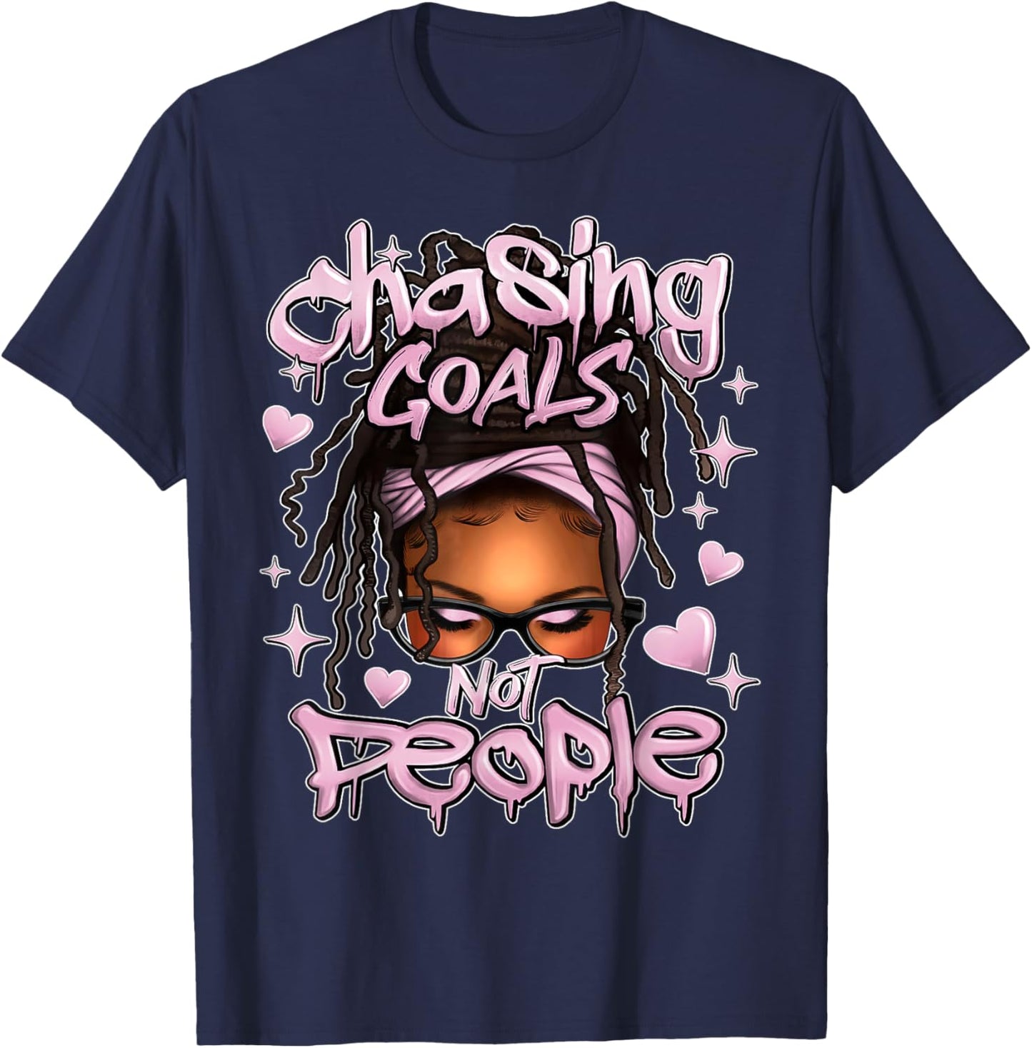 Chasing Girl Orchid 4s Matching Women T-Shirt - T-Shirt | Navy