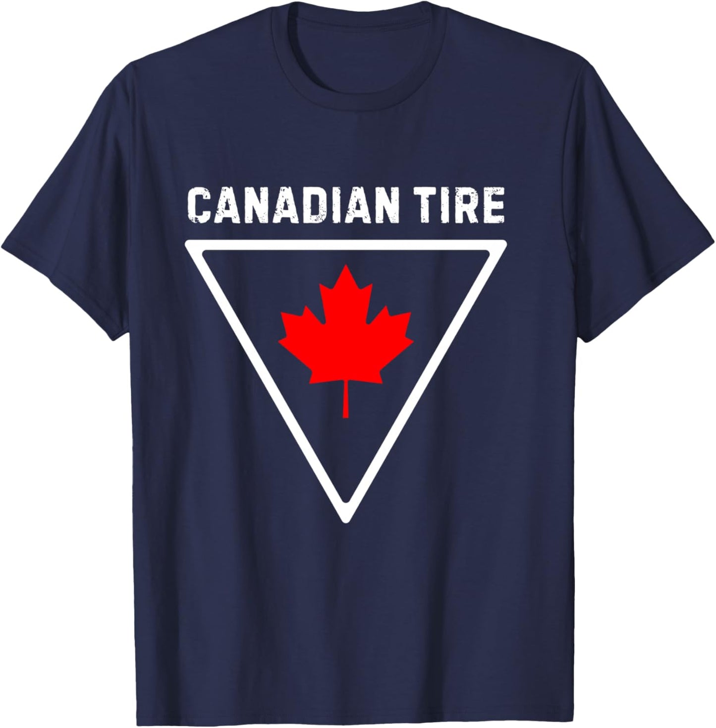 Canadian Tire Canada Lover Men's Women's Long-Sleeved Shirt T-Shirt - T-Shirt | Navy