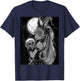Anime Girl Bunny Skull Goth Women Skull Gothic Anime Bunny T-Shirt - T-Shirt | Navy