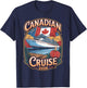 Canadian Cruise 2026 Matching Family Trip Couples Canada T-Shirt - T-Shirt | Navy