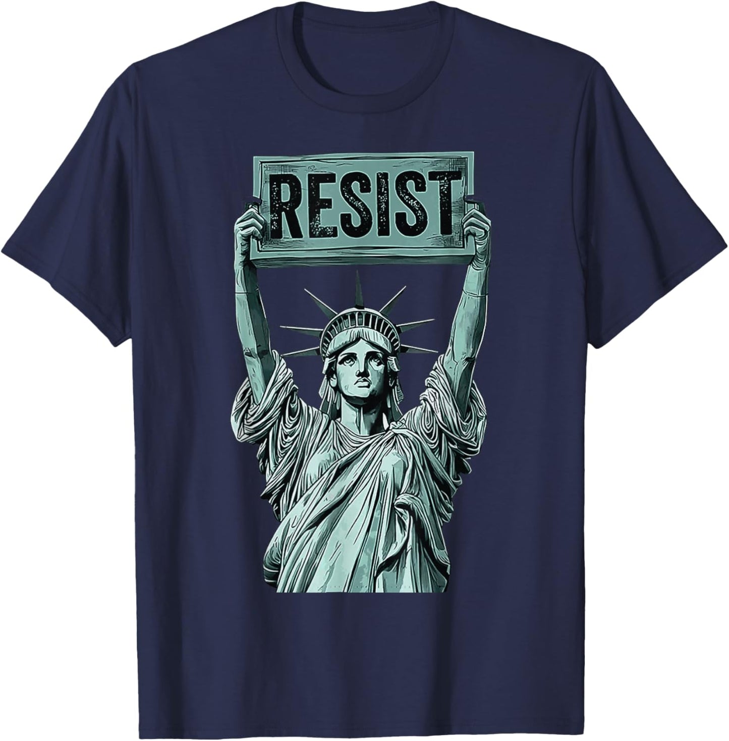 Resist T-Shirt - T-Shirt | Navy